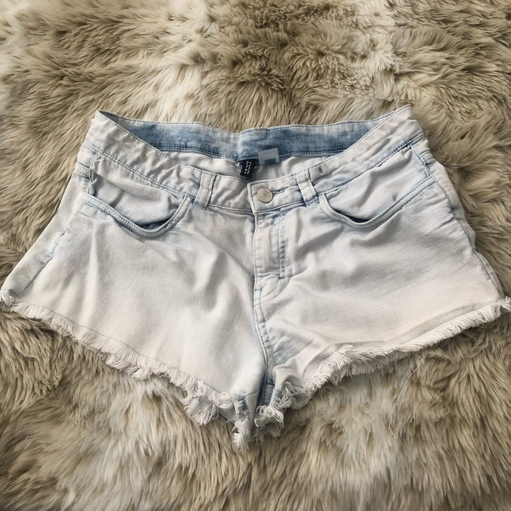 High Waisted Jean Shorts